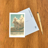 Postcard AT-117 Nude in the Clouds over the Sea