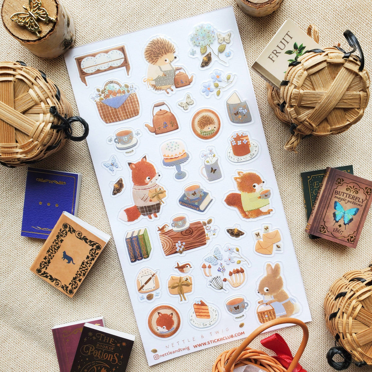 Sweet Forest Gatherings Sticker Sheet