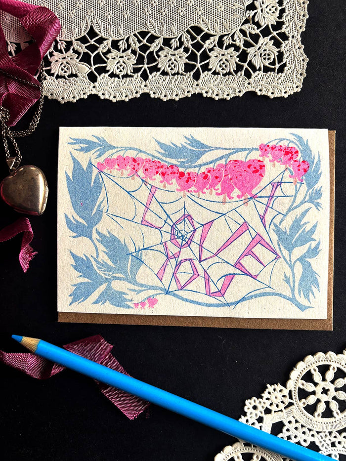 Web of Love Card