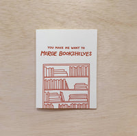 Merge Bookshelves - Love + Valentine's Day Card