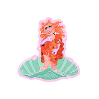 Piggy Goddess – Matte Vinyl Sticker