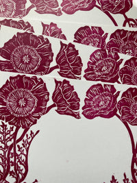 Poppy Envelope and Postcard Stationery Set of 3