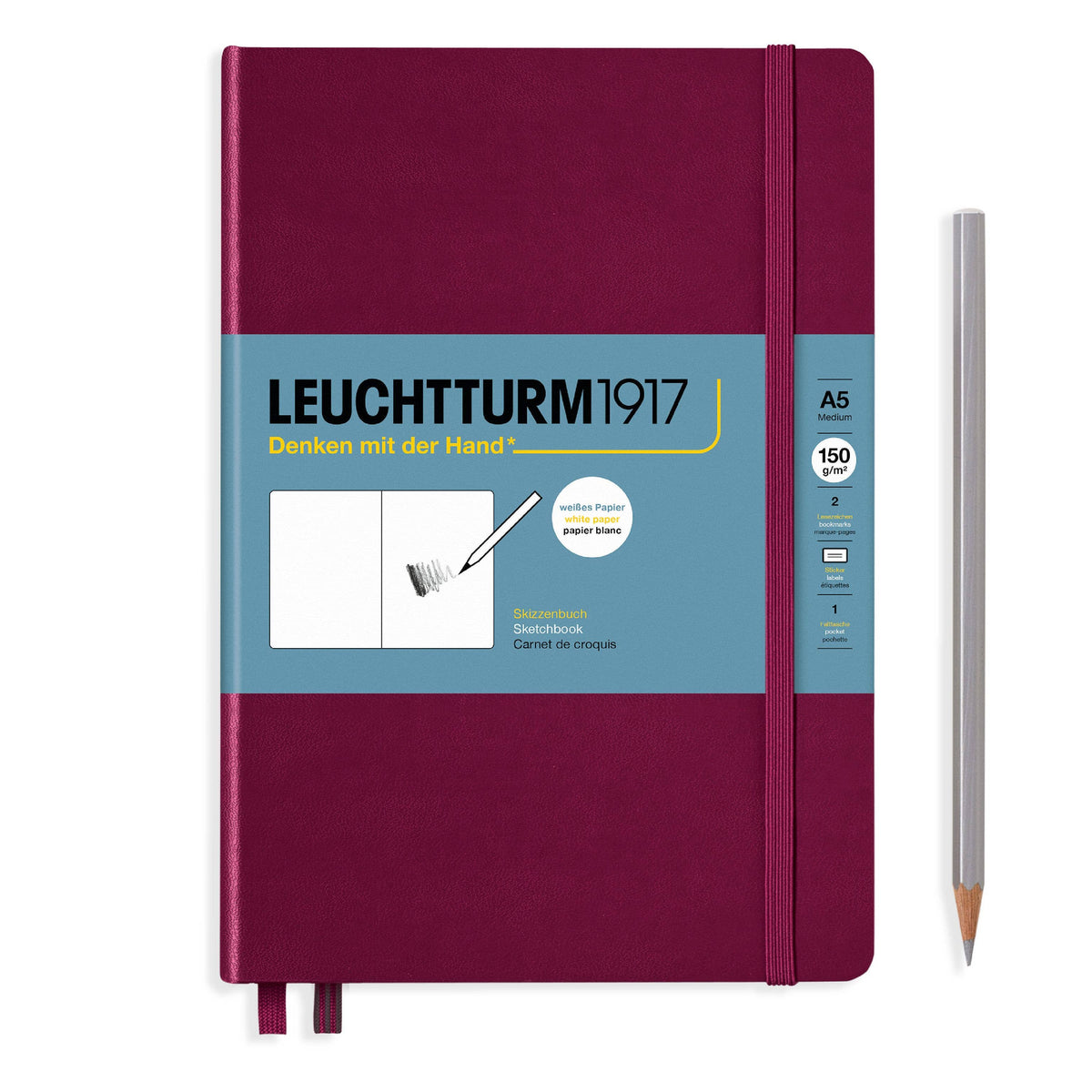 Sketchbooks - 150g/m² Paper Plain - Leuchtturm1917