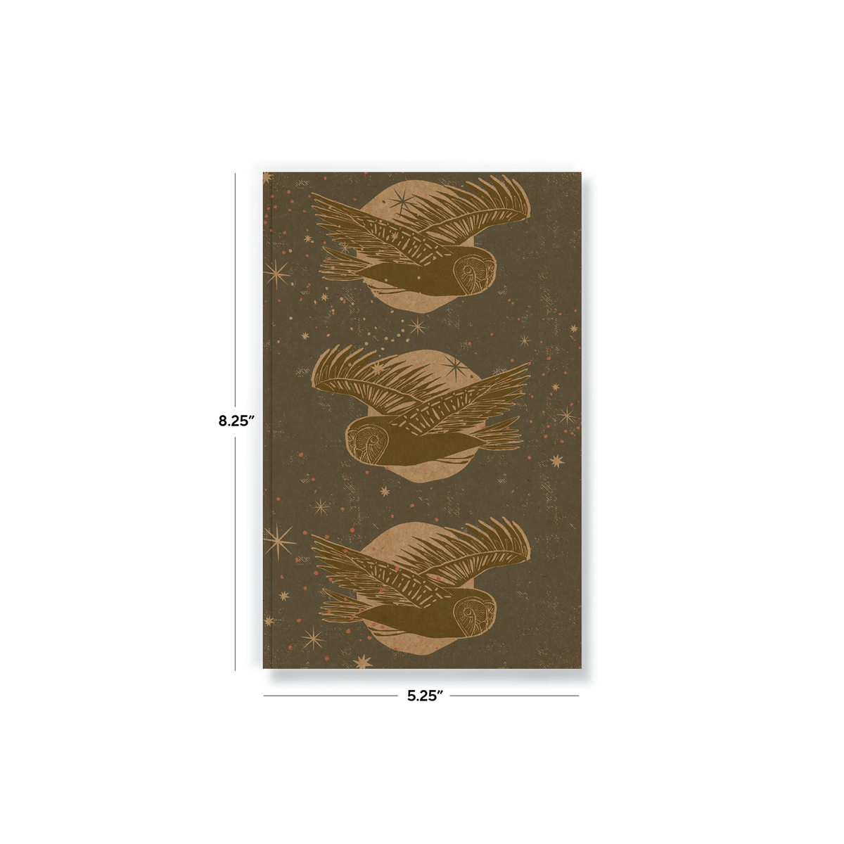Night Sentinels Classic Kraft Layflat Notebook KLC2028KL