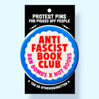 Anti Fascist Book Club (Button or Magnet!)