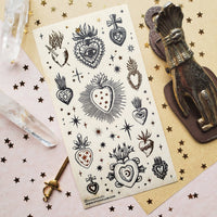 Sacred Hearts Sticker Sheet
