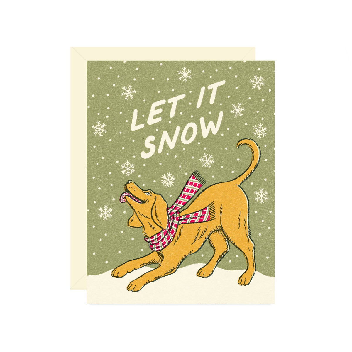 Dog Christmas Card