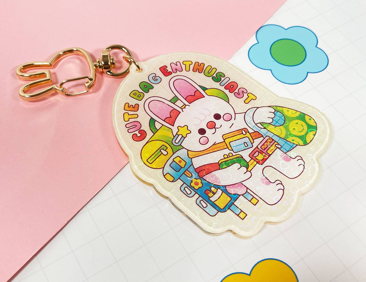 Cute Bag Enthusiast Keychain | Maximalist | Shopaholic