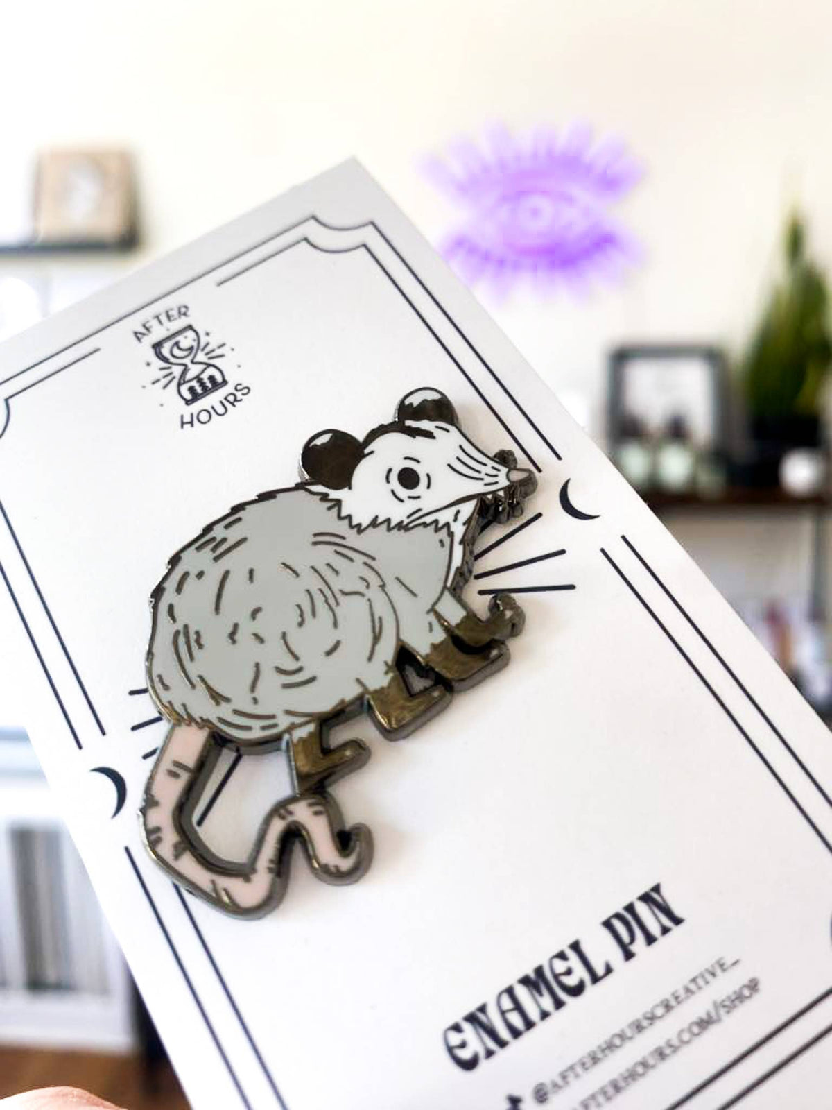 Possum Hard Enamel Pin