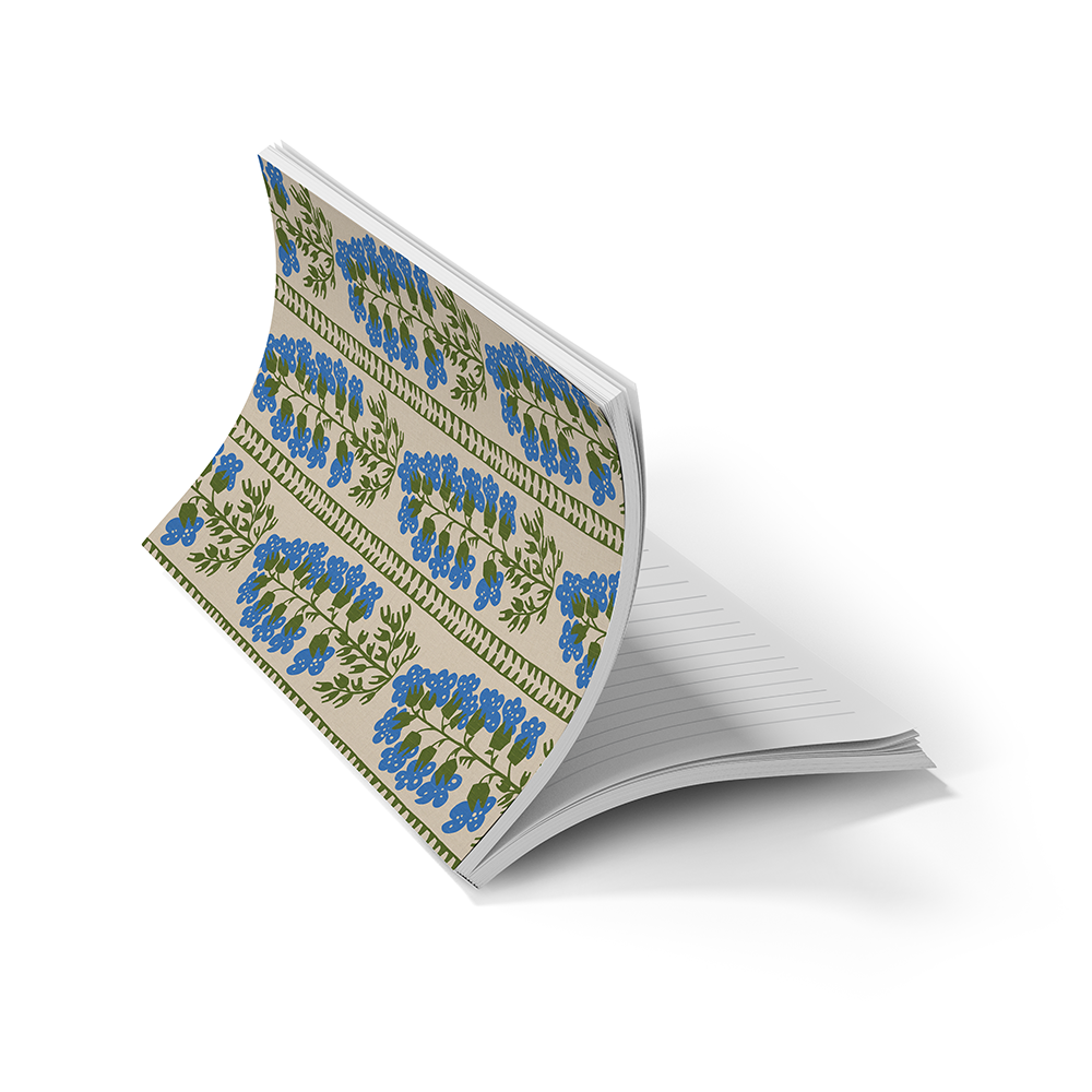 Delphinium Soft Touch Layflat Notebook | LFC2372L