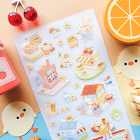 Kawaii Japanese Market Sticker Sheet