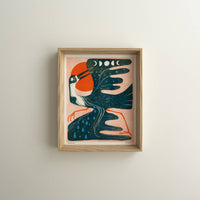 Riverbird - 8x10 Nature Wilderness Art Print 