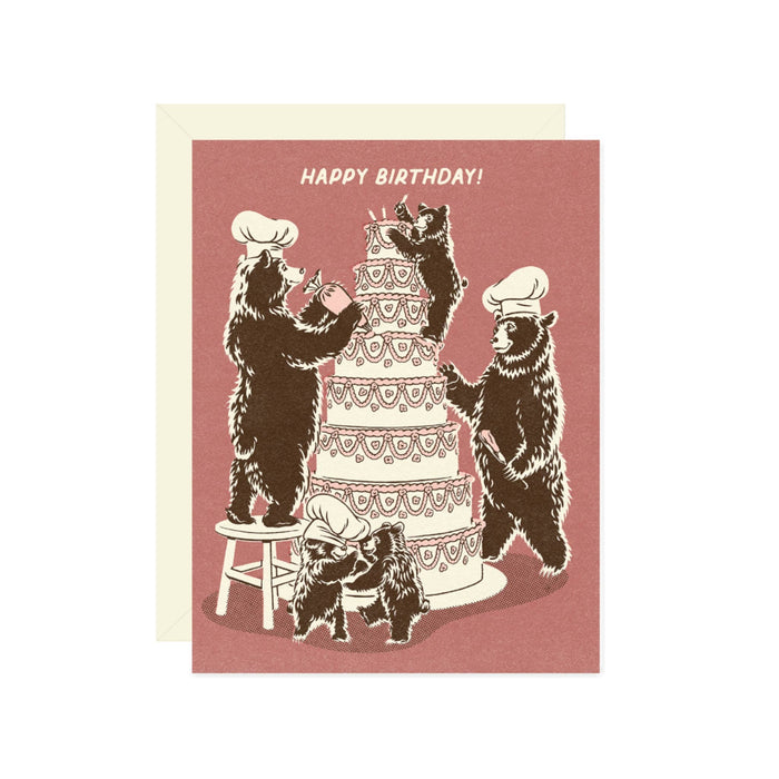 Bear Birthday Card