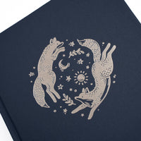 A5 Lined: Forest Foxes