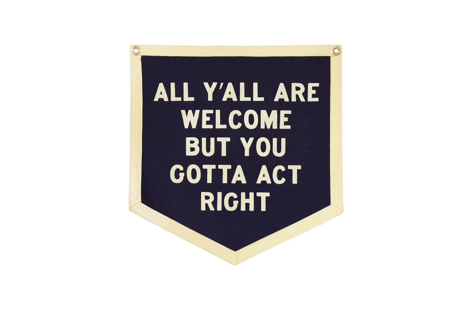 All Y’all Are Welcome Camp Flag - Thumbnail 2