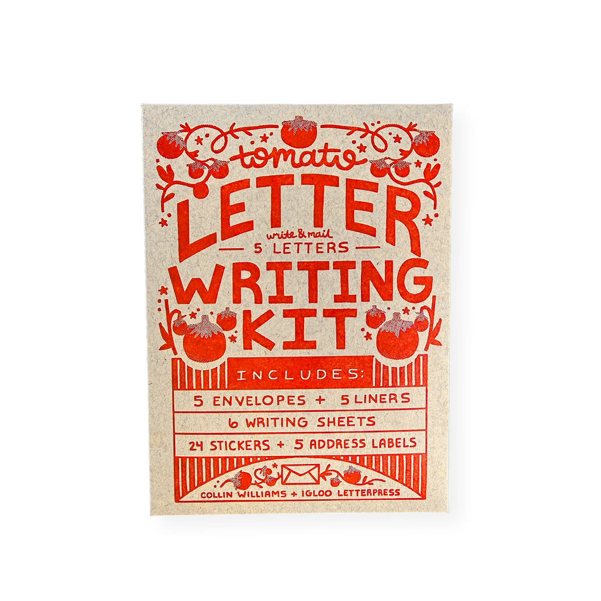 Tomato Letter Writing Kit