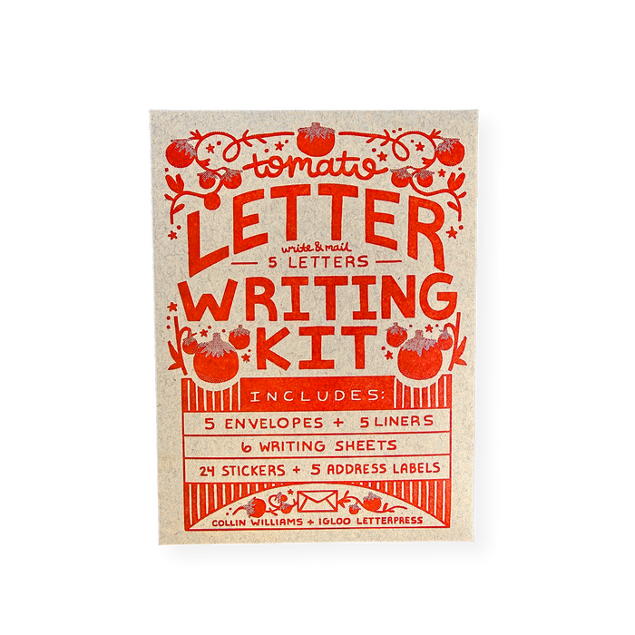 Tomato Letter Writing Kit