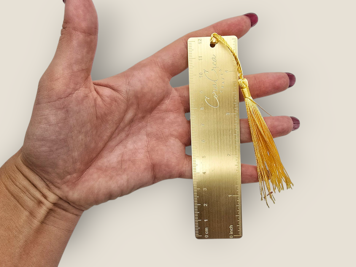 Mini Brass Ruler