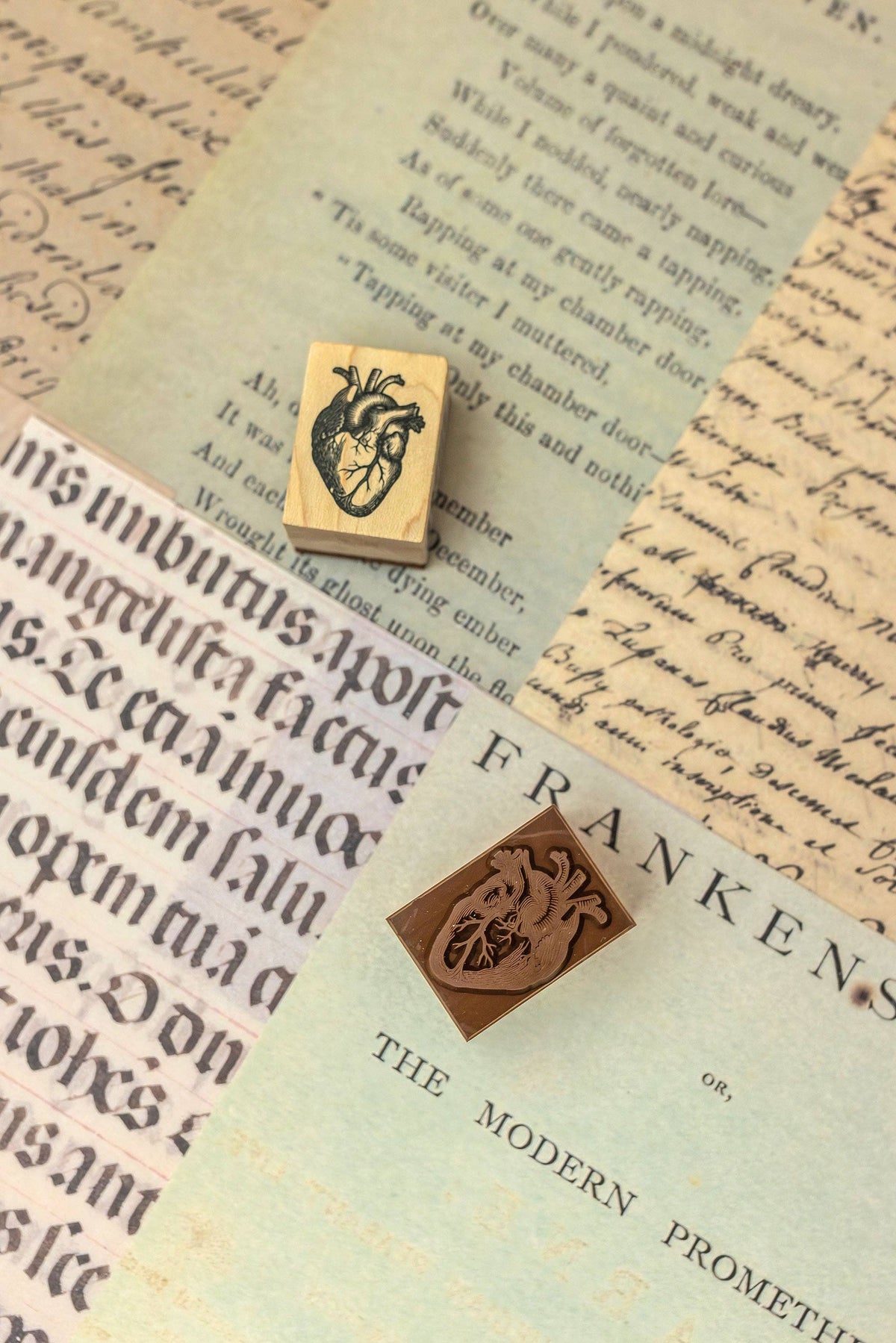 Heart Wooden Stamp