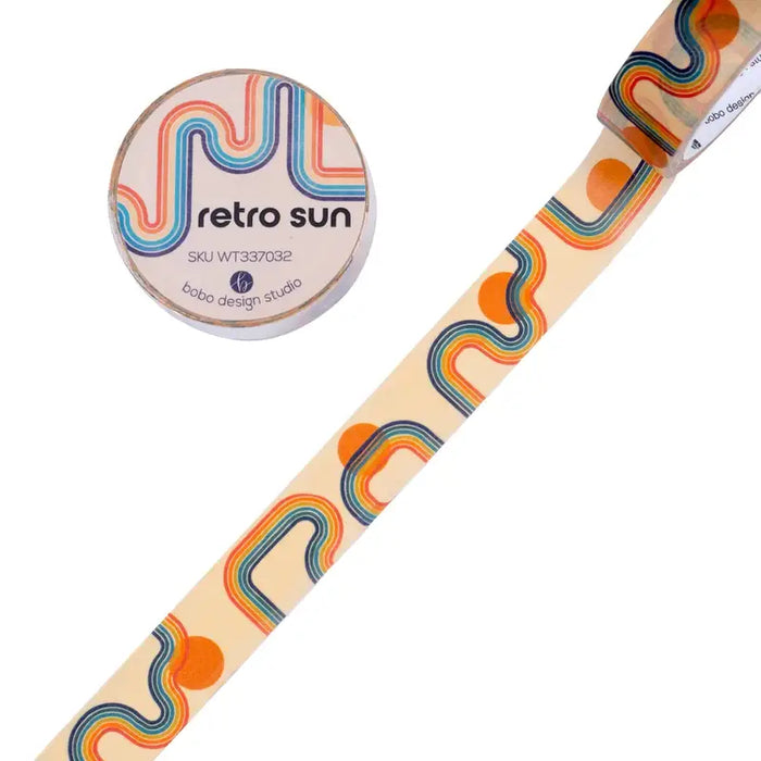 Retro Sun - Washi Tape