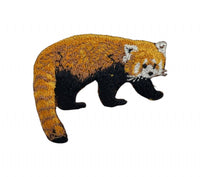 Red Panda, Realistic Animals, Embroidered Iron on Patch