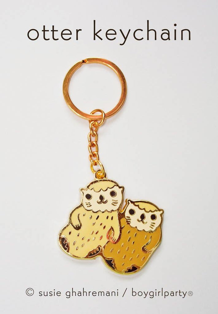Best Friend Gift — Otter Keychain — Unique Mom Gift Idea