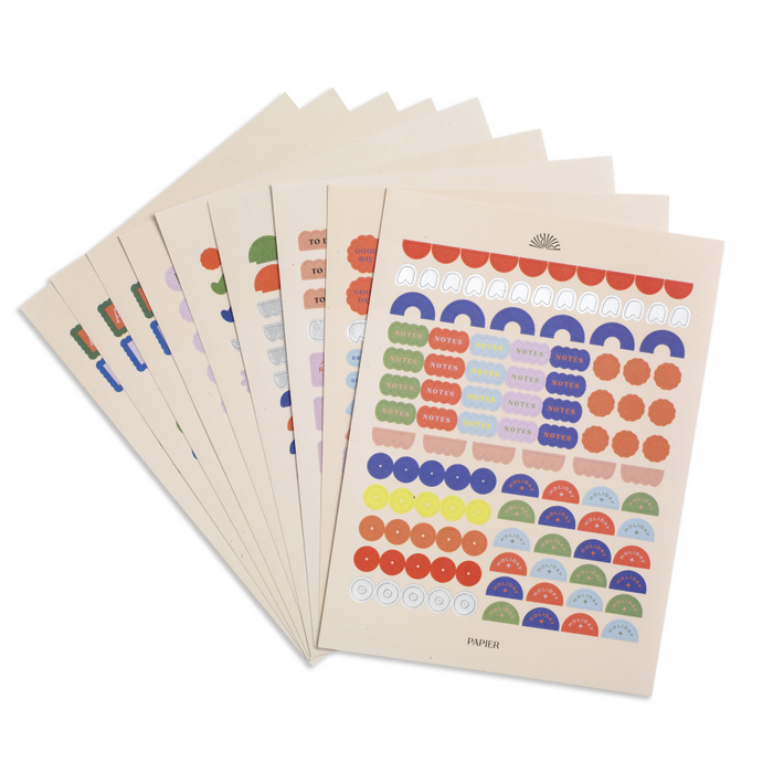 Planner Stickers Silver New Packaging