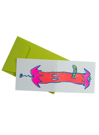 Rotten apple mini card