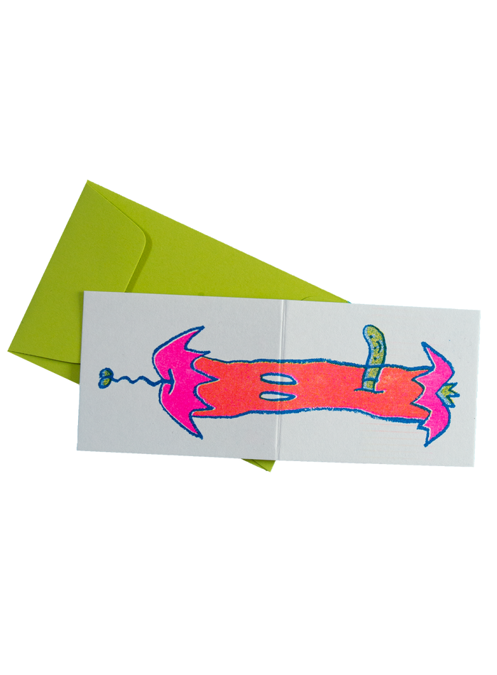 Rotten apple mini card