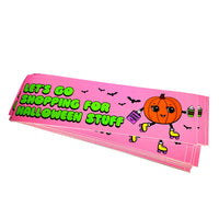 Let's Go Shopping For Halloween Stuff Vinyl Sticker