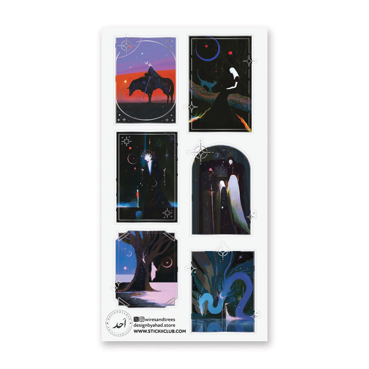 Between Worlds Sticker Sheet