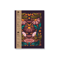 Midnight Blooms Medium Layflat Notebook