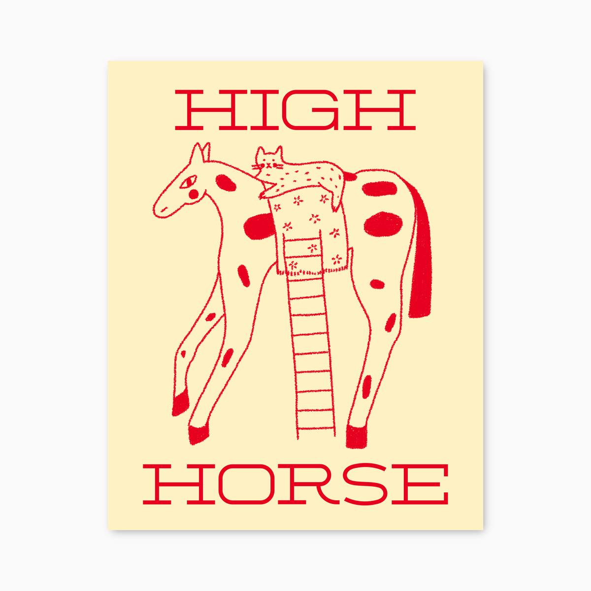 High Horse Sticker