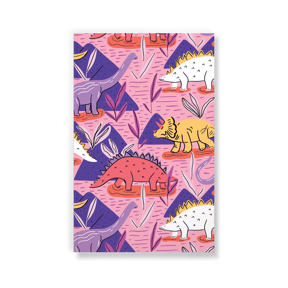 Candy Dinos Classic Layflat Notebook