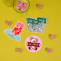 Piggy Goddess – Matte Vinyl Sticker