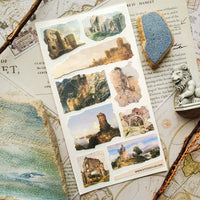 Castle Ruins Sticker Sheet