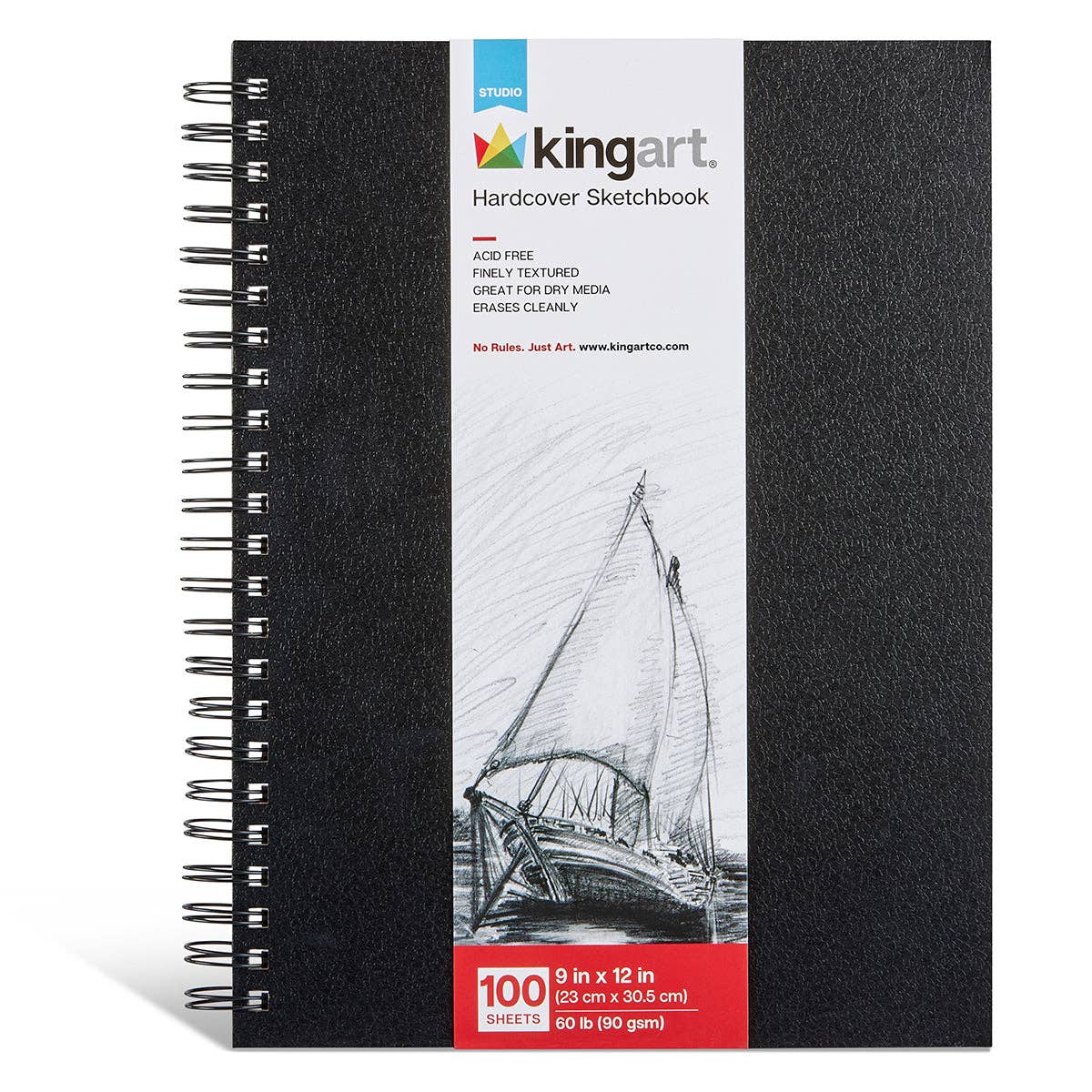 Hardcover Sketchbook - 9” x 12” - 100 Sheets