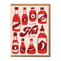 Hot Sauce Love Card