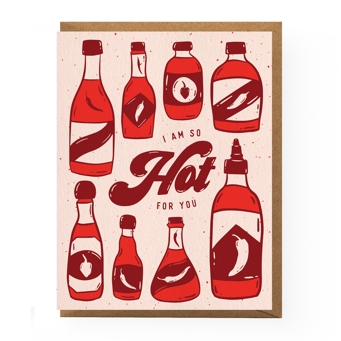 Hot Sauce Love Card