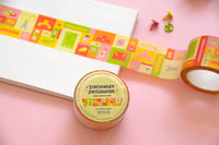 Stationery Patchwork 30mm Wide, Decorative Washi Tape