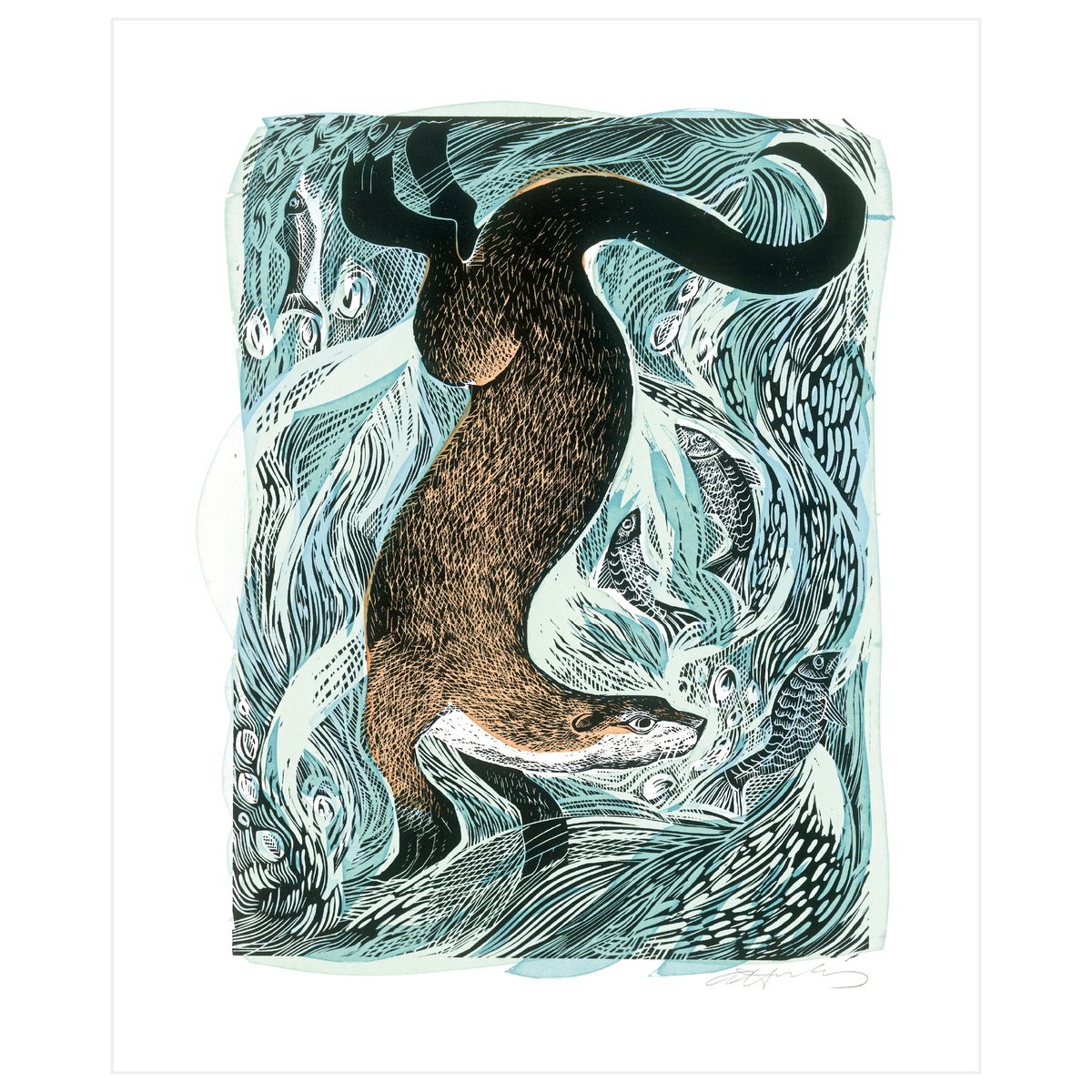 Fishing Otter
