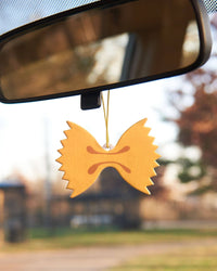 Farfalle Bowtie Pasta Air Freshener - Lemon Scent - Fathers Day Gift Mothers Day Spring Easter