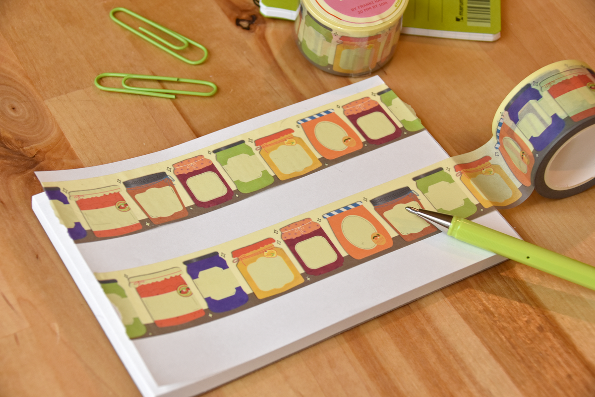 Jam Jar Washi Tape