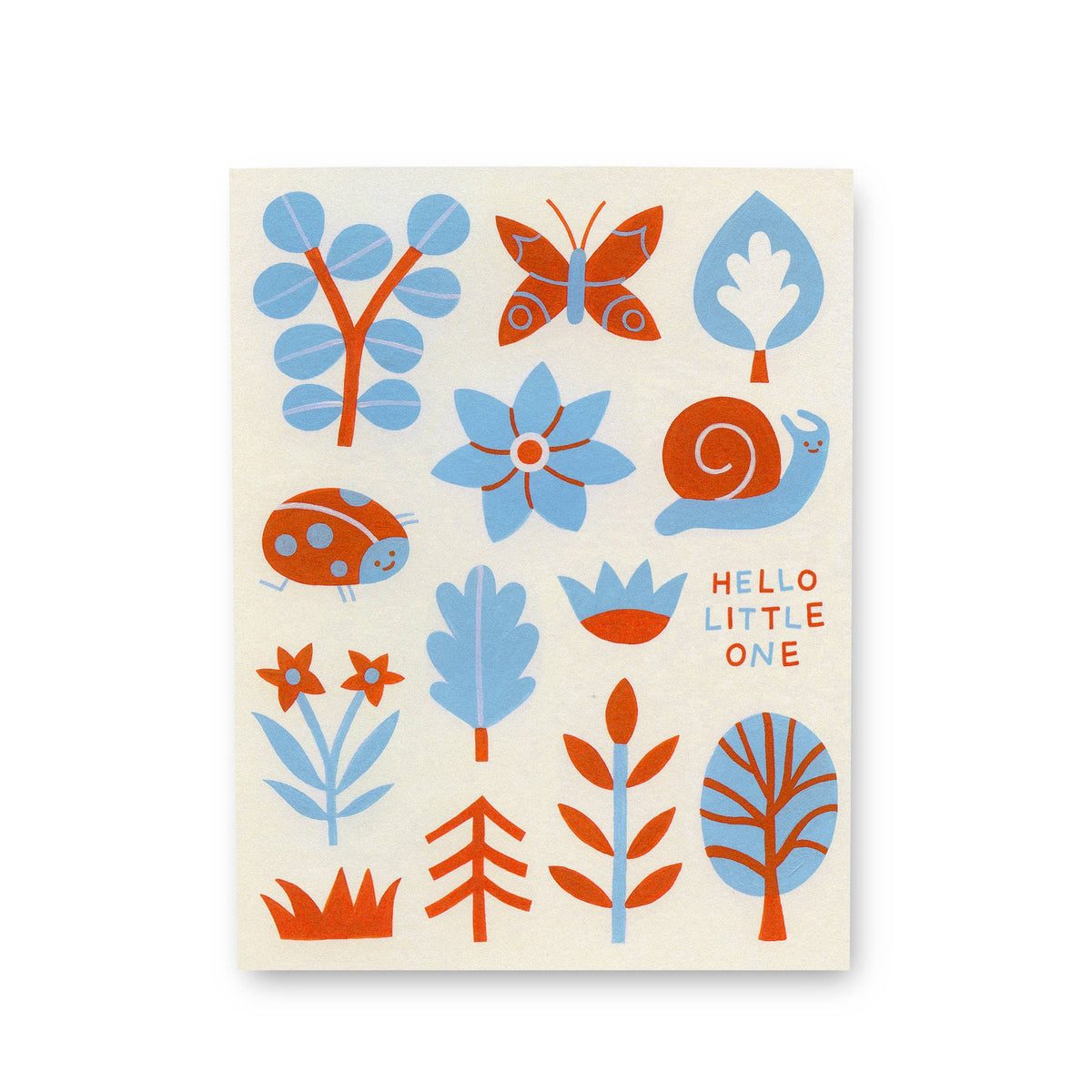 Hello Little One Greeting Card