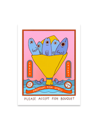 Fish Bouquet Greeting Card