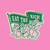 Eat the Rich – Matte Vinyl Sticker