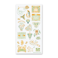 Art Nouveau Accents Sticker Sheet