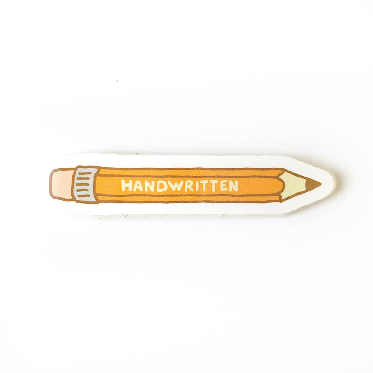 Handwritten Pencil Vinyl Sticker