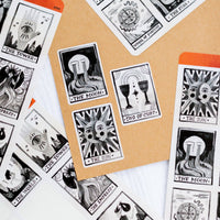 Sticker Sheet — Tarot Cards