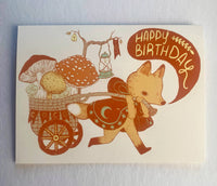 Mushroom Birthday Card